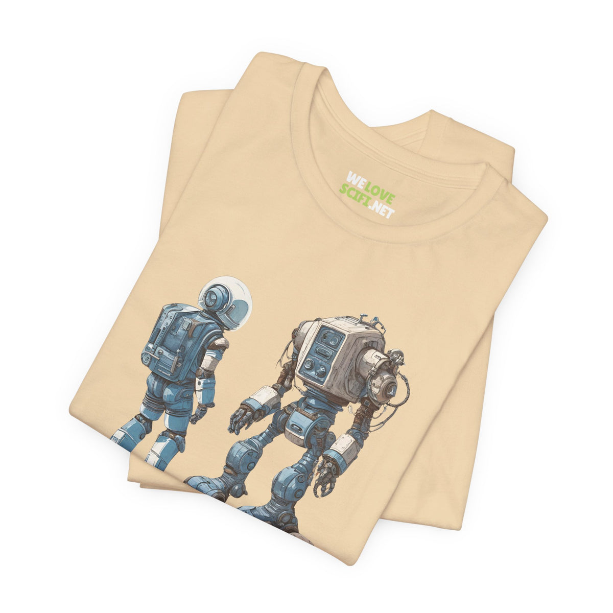 sci-fi t-shirt-Party Robot Sci-Fi T-Shirt-welovescifi.net