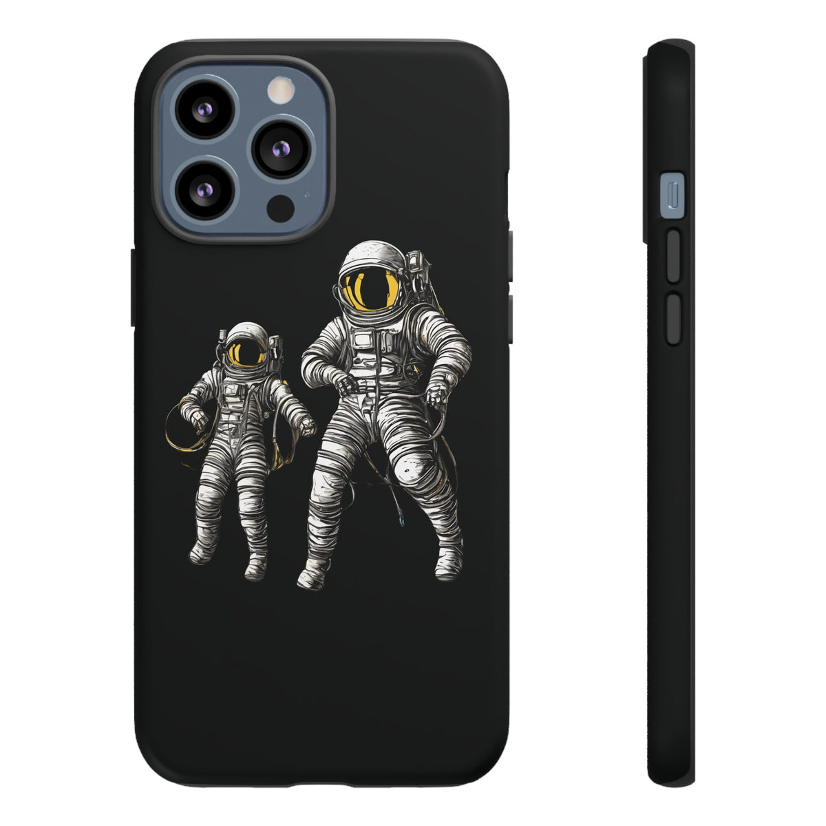 Astronauts Floating Tough iPhone Mobile Cases-welovescifi