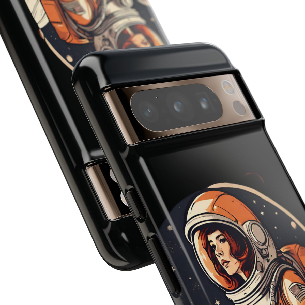 Spacegirl Astronaut Tough Google Pixel Mobile Cases