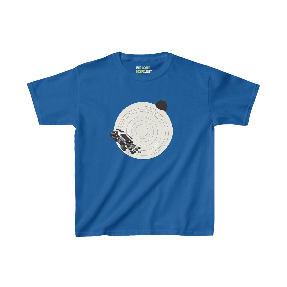 Bye Spaceship SpaceArt Astronaut Kids Heavy Cotton™ Tee