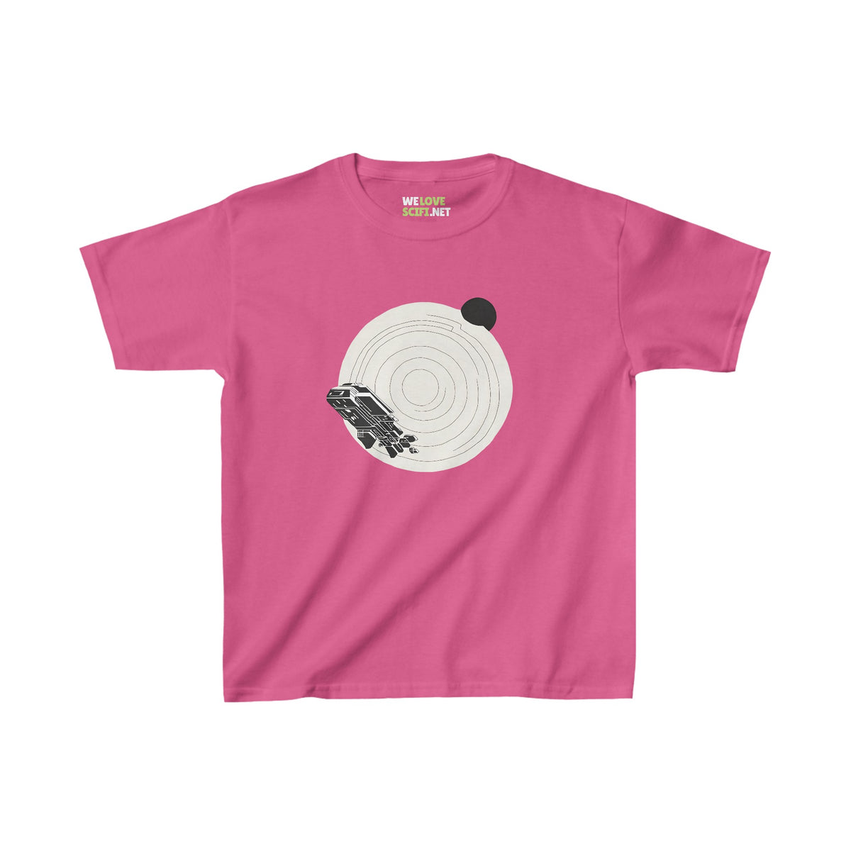 Bye Spaceship SpaceArt Astronaut Kids Heavy Cotton™ Tee