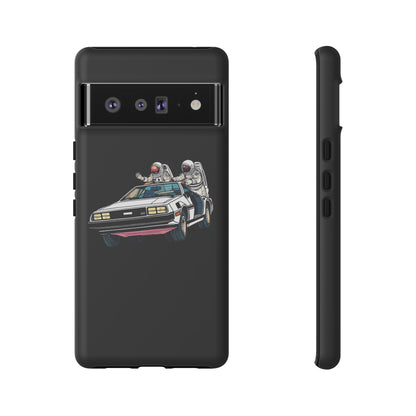 Delorean party astronaut Google Pixel mobile cases