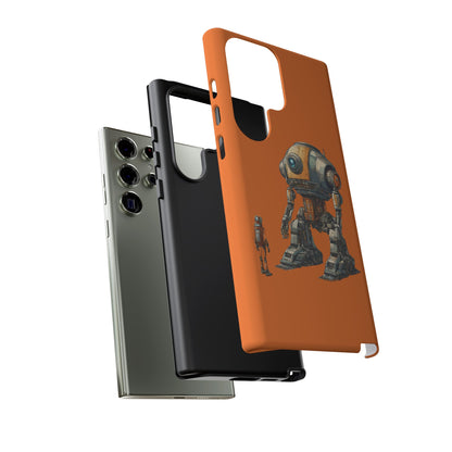 Robot Space Art Galaxy Mobile Cases | Look at Me Robot