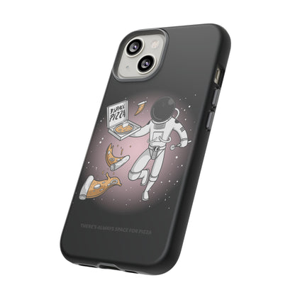 Space Pizza Case | Funny Astronaut Sci-Fi iPhone Cover