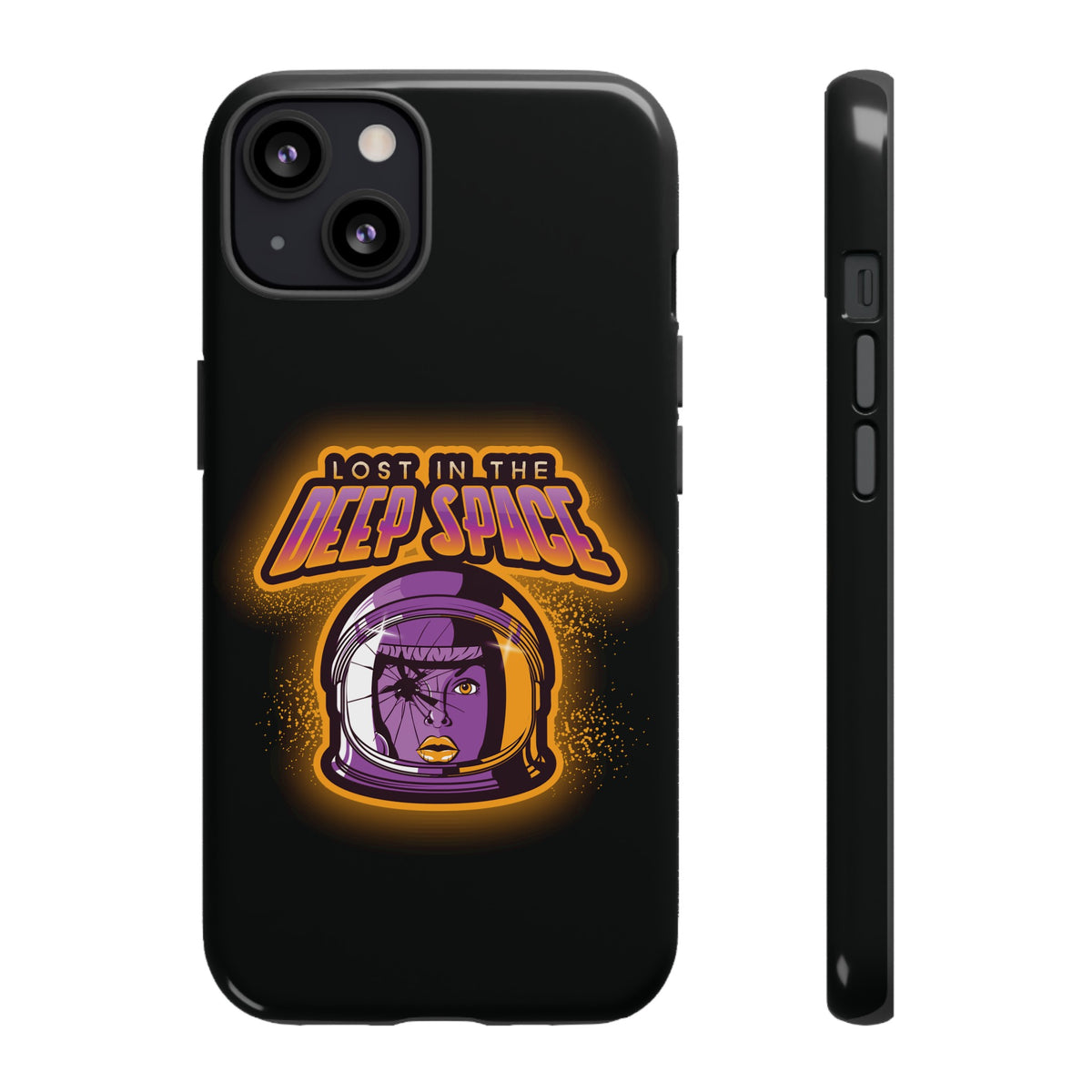 Astronaut iPhone Cases Lost in Deep Space Sci-Fi Mobile Case