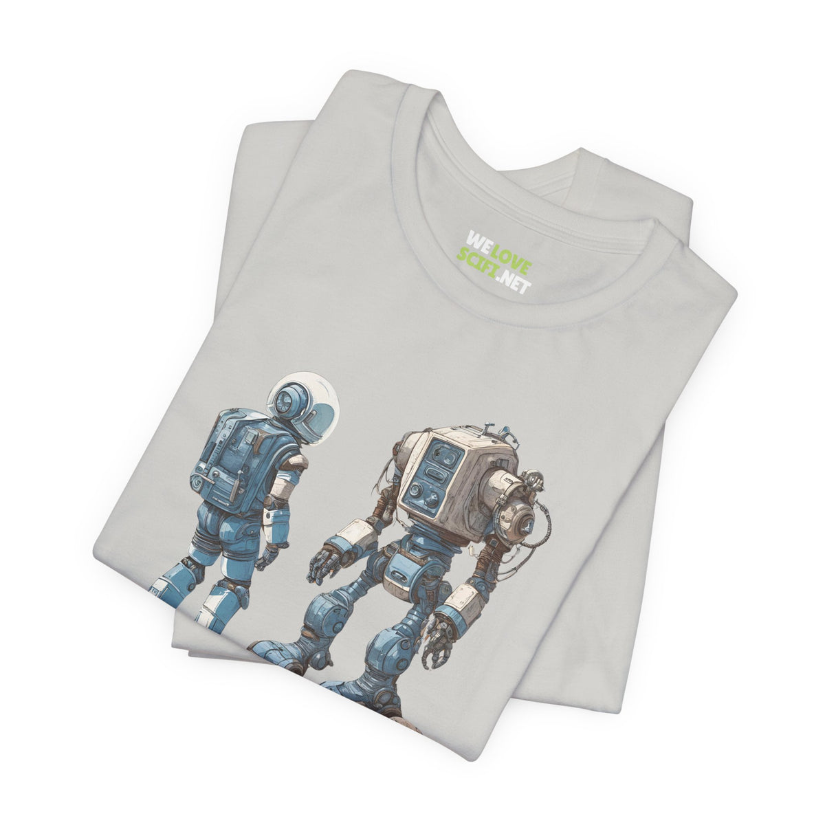 sci-fi t-shirt-Party Robot Sci-Fi T-Shirt-welovescifi.net