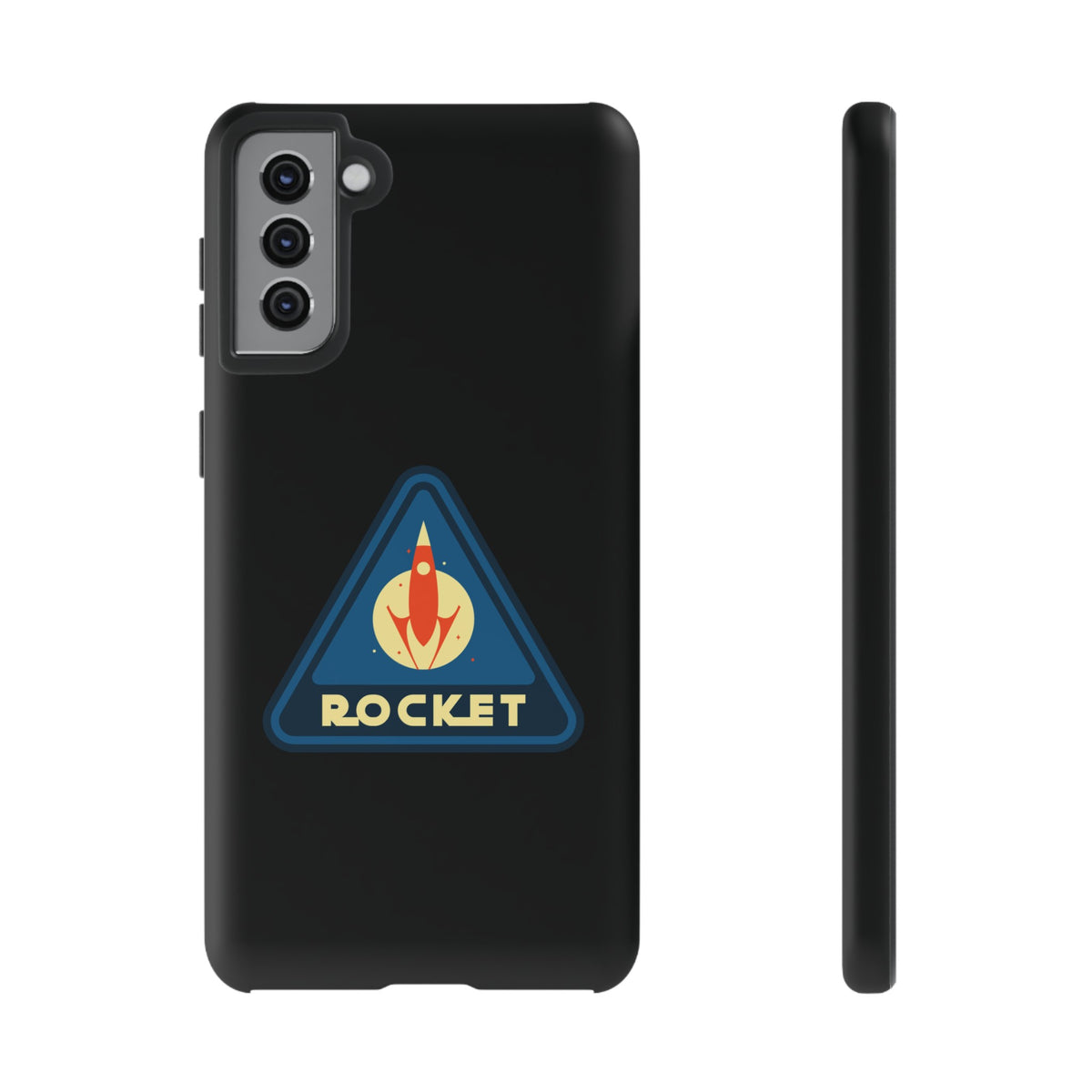 Retro Sci Fi Phone Case | Rocket Retro Sign Samsung Galaxy