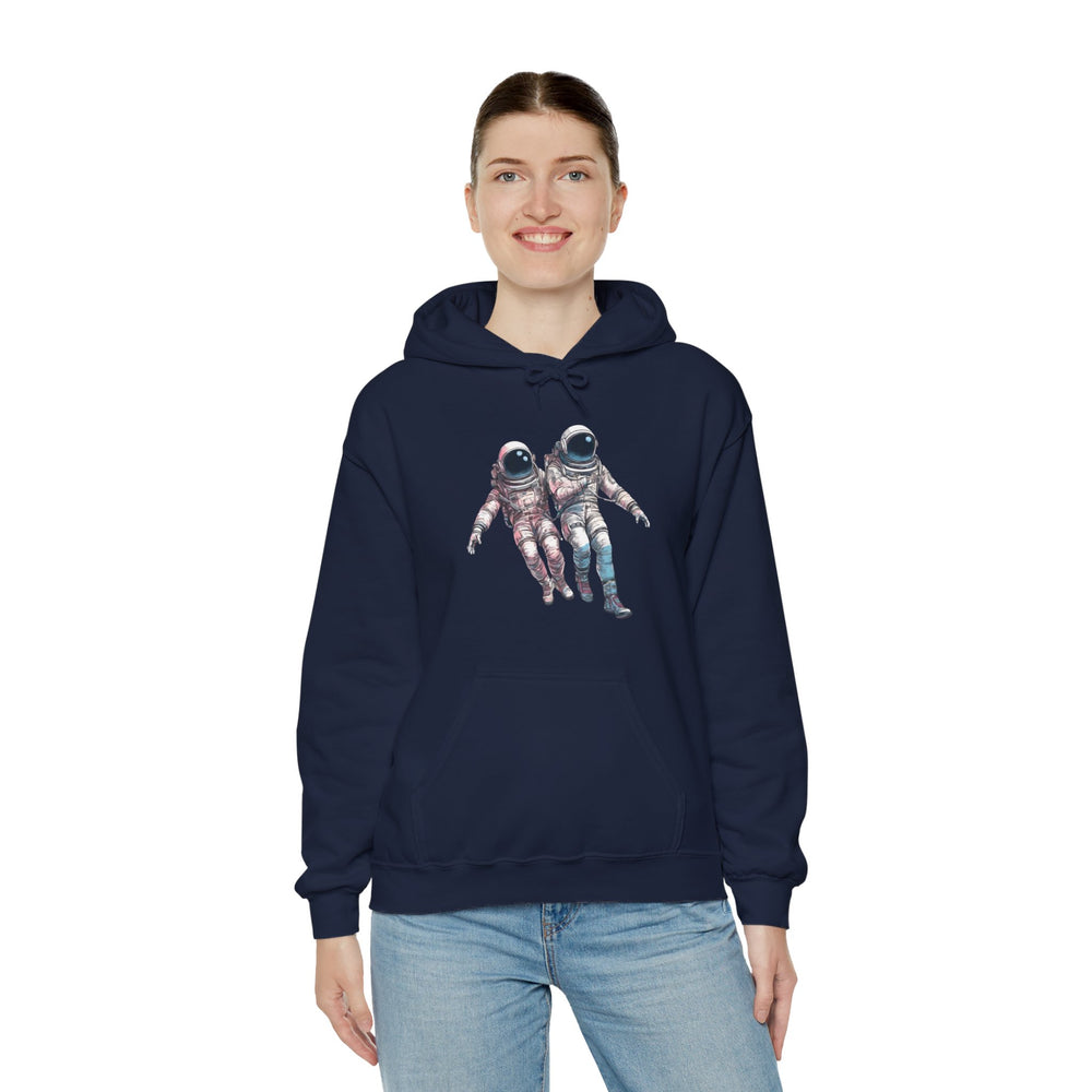 We're Floating As One Astronaut Sci-Fi Hoodie-welovescifi.net