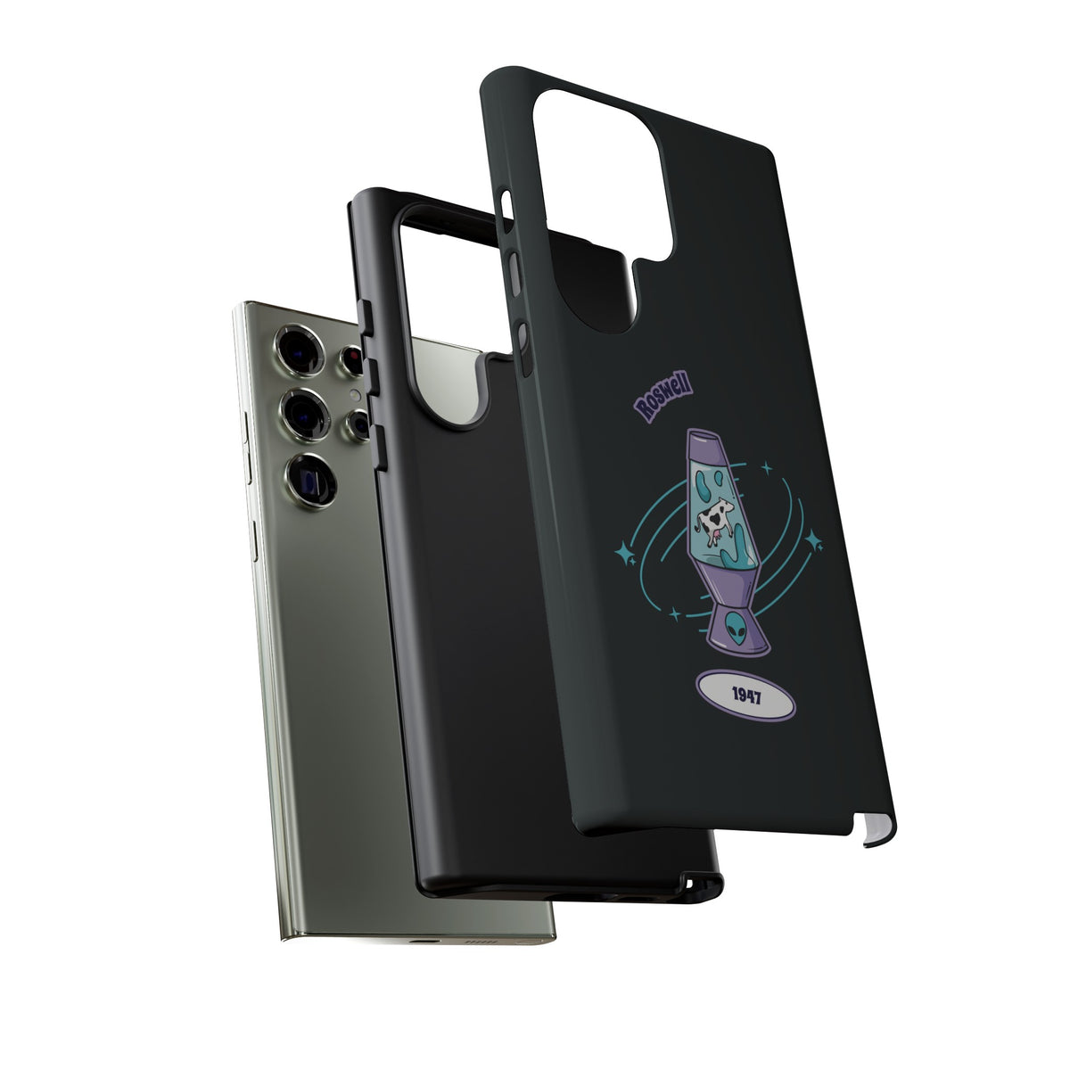 Cow Samsung Galaxy Cases - Funny Sci-Fi Tough Mobile Covers