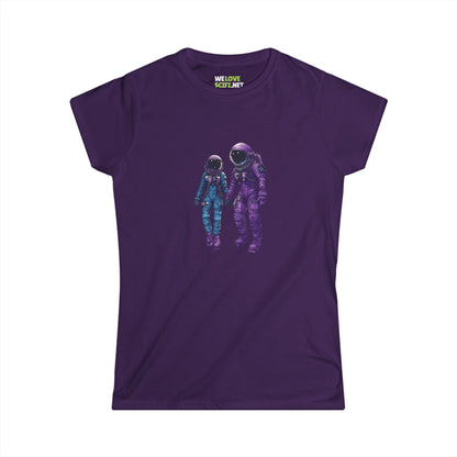 Space Art Tee Astronaut Woman's T-Shirt | SpaceDate No.2