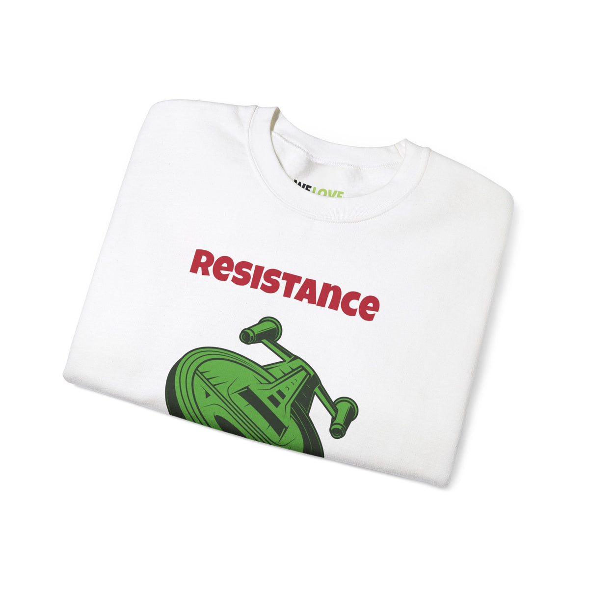 Resistance Is Festive Funny SciFi Christmas Crewneck Sweatshirt-welovescifi.net