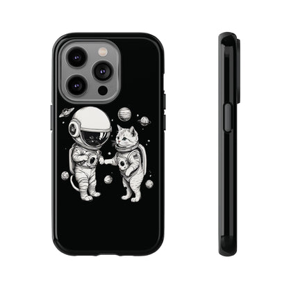 Space Kitties iPhone Cases Astronaut Cat Tough Mobile Cover