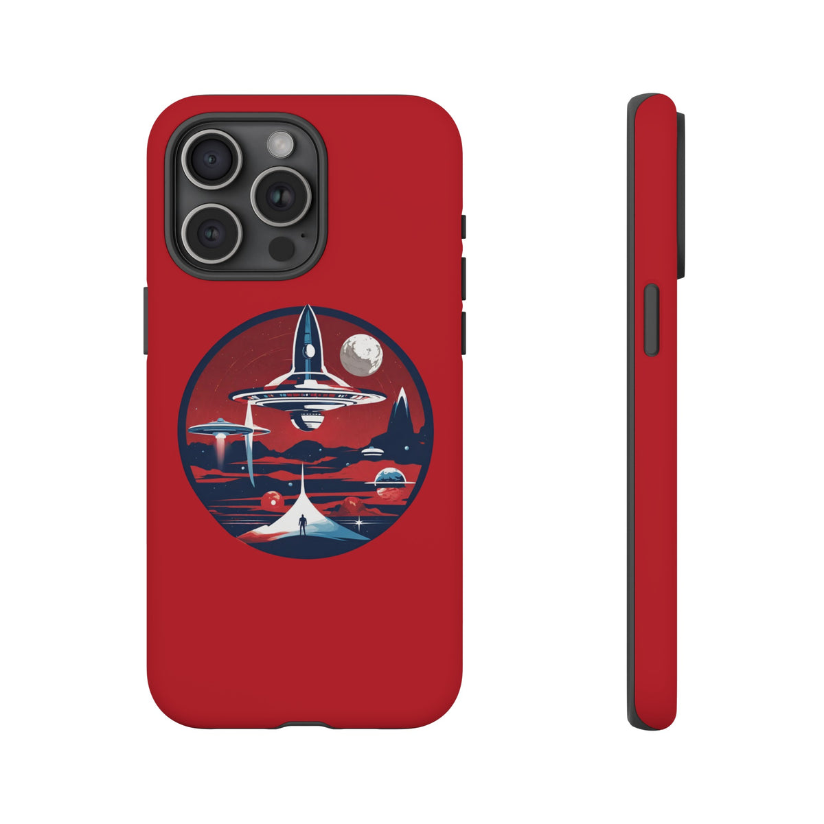 Space Art iPhone Cases | Sci-Fi Tough Mobile covers