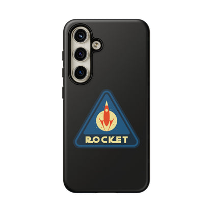 Retro Sci Fi Phone Case | Rocket Retro Sign Samsung Galaxy