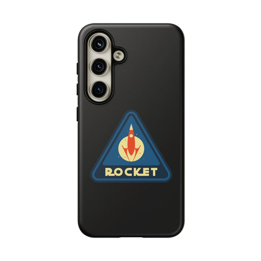 Retro Sci Fi Phone Case | Rocket Retro Sign Samsung Galaxy