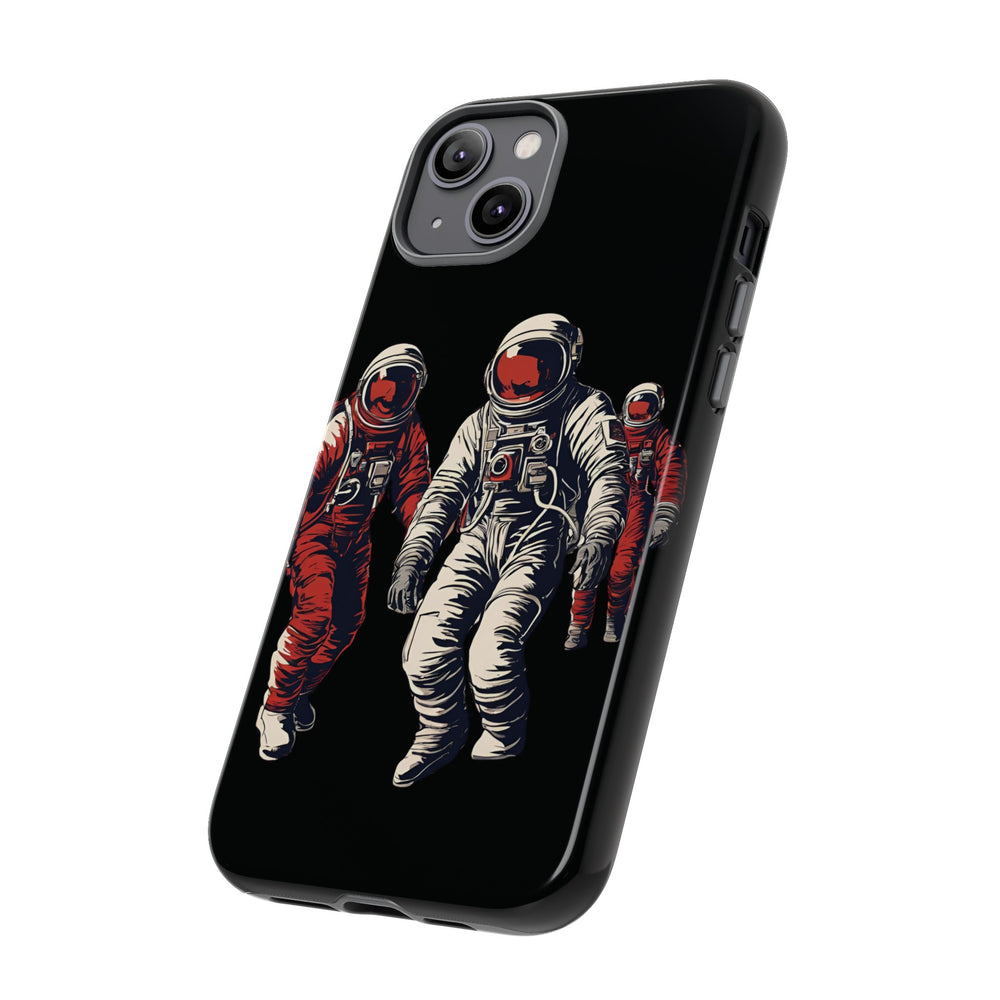 Astronauts In Red Tough iPhone Mobile Cases-welovescifi.net