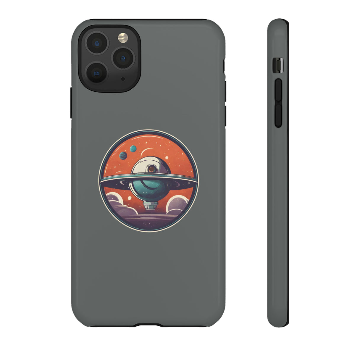 Space Art iPhone Cases - Unique Station No283 Mobile Covers