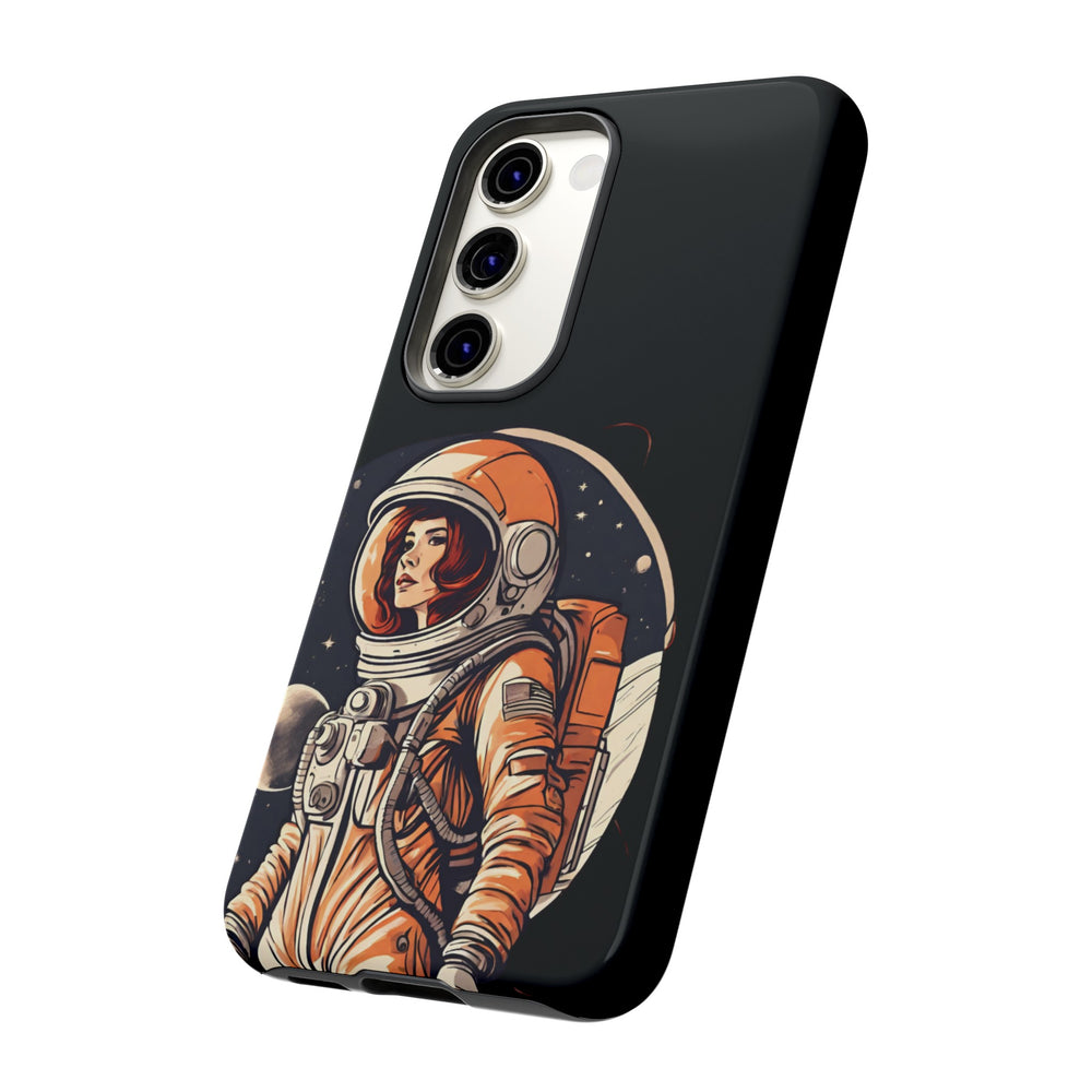 Spacegirl Astronaut Samsung Galaxy Cases