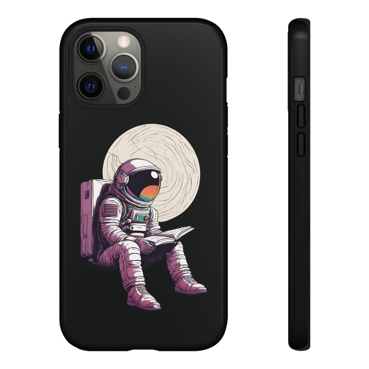 Art Astronaut Tough iPhone Mobile Cases - Read That Book