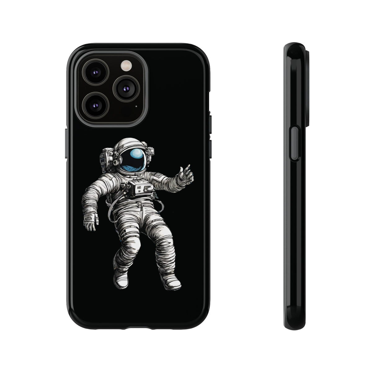 space art astronaut phone case-Space Art Astronautb iPhone