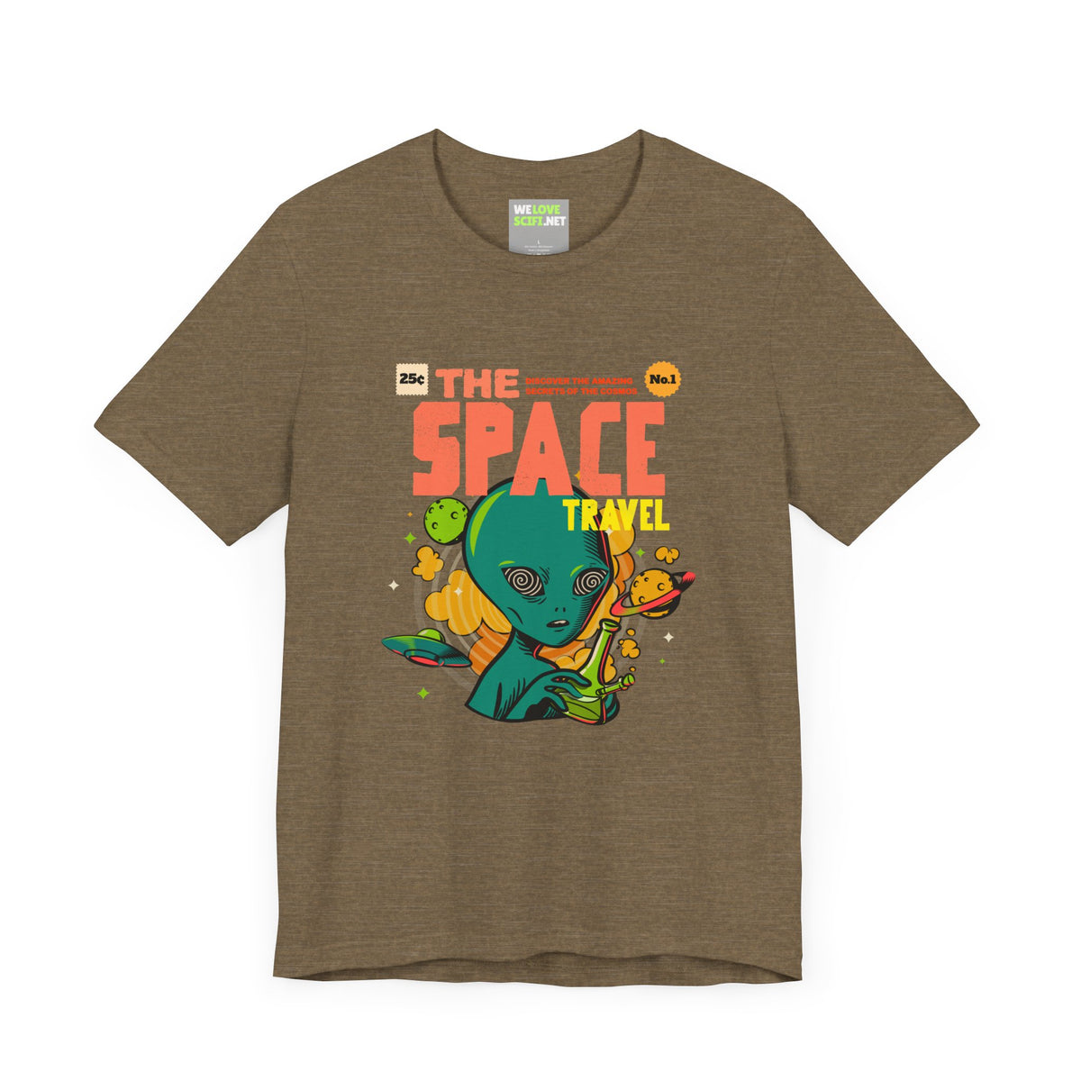 Retro Sci Fi T-Shirt The Space Travel Comic Tee WeLoveSciFi