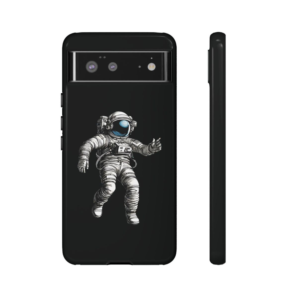 Space Art Astronaut Pixel Cases