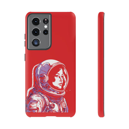 Duotone SpaceGirl SpaceArt Tough Samsung Galaxy Mobile Cases