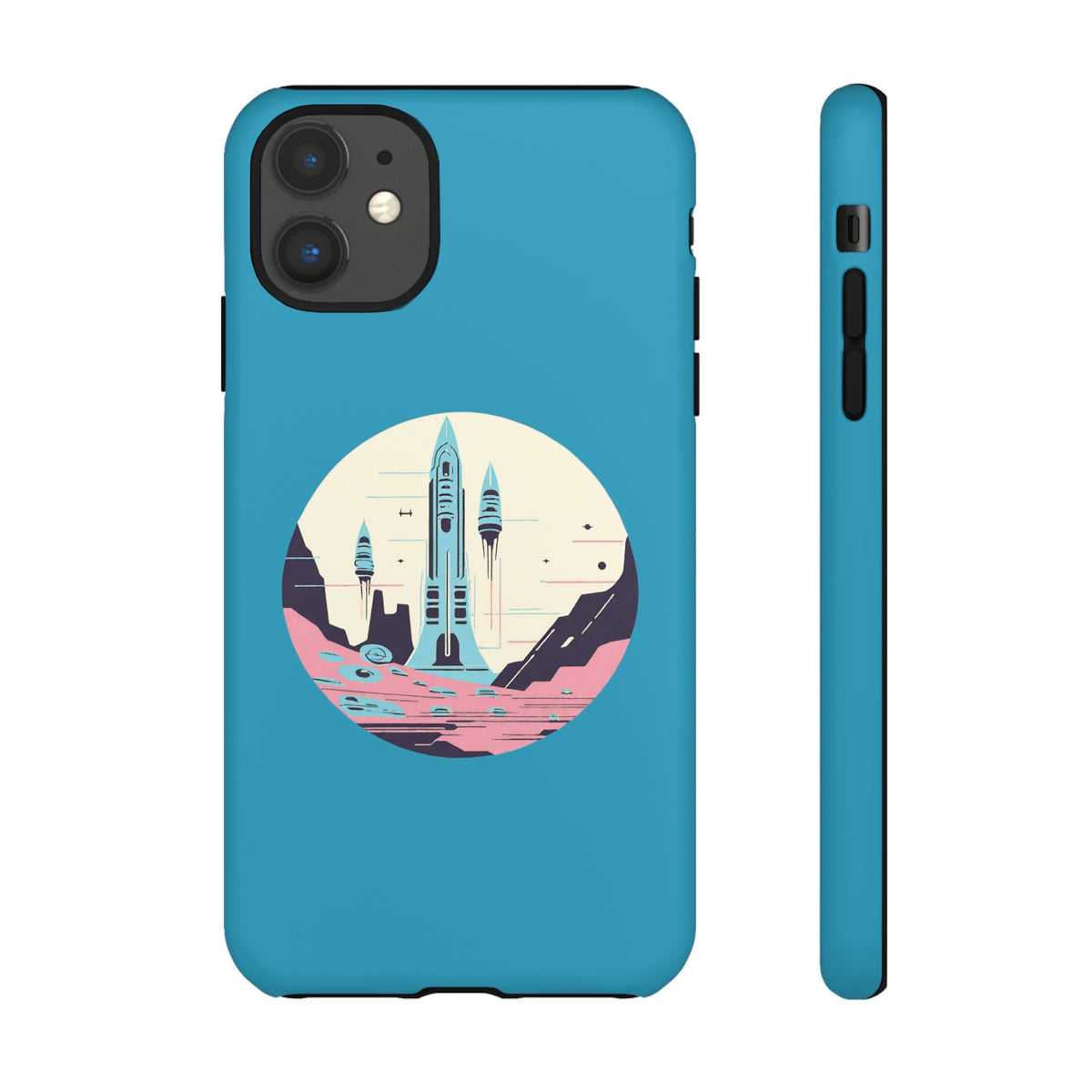 Space Art iPhone Case - Tough Sci-Fi Mobile Cover | Liftoff