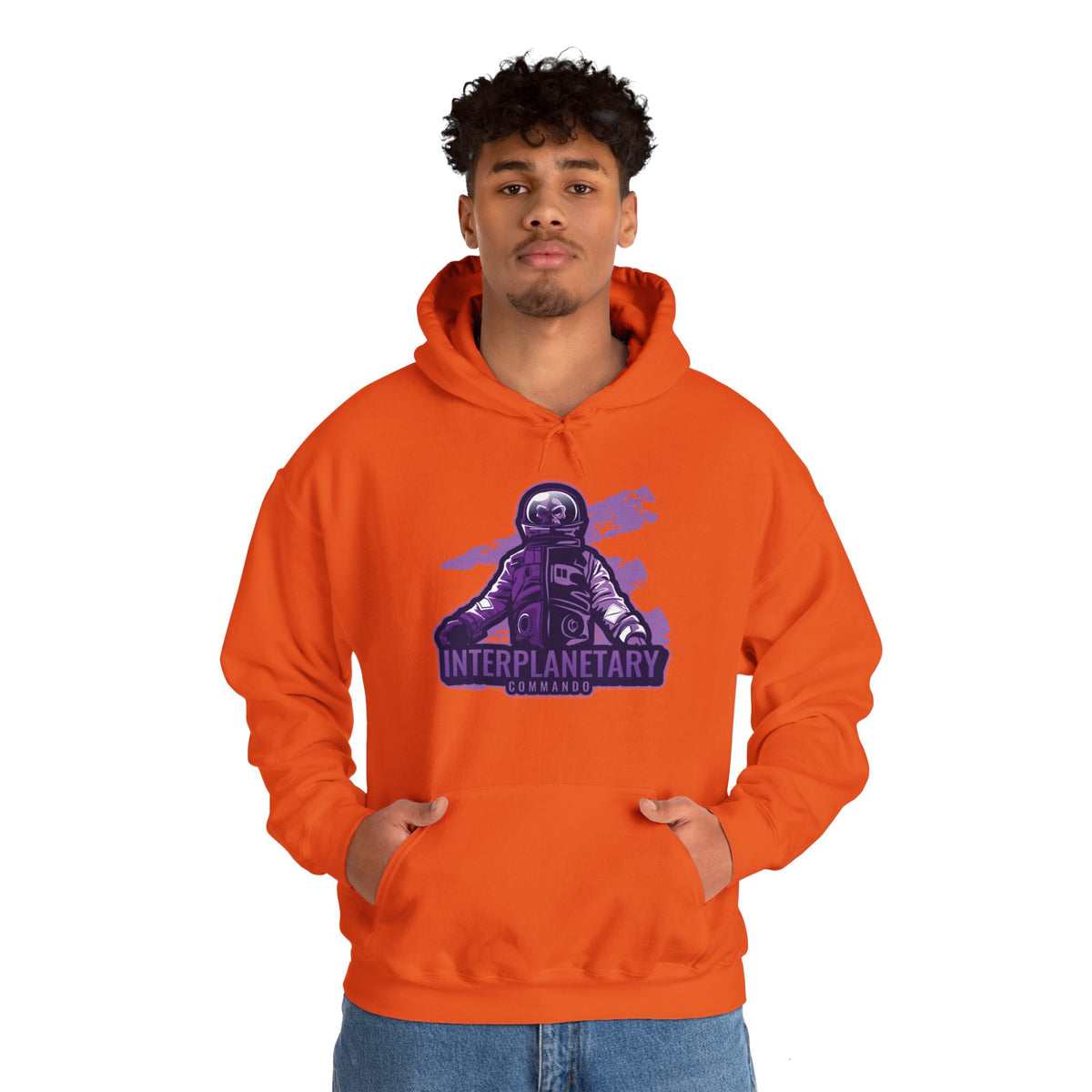 Interplanetary Commando Hoodie Sci-Fi Hoodie for Space Fans