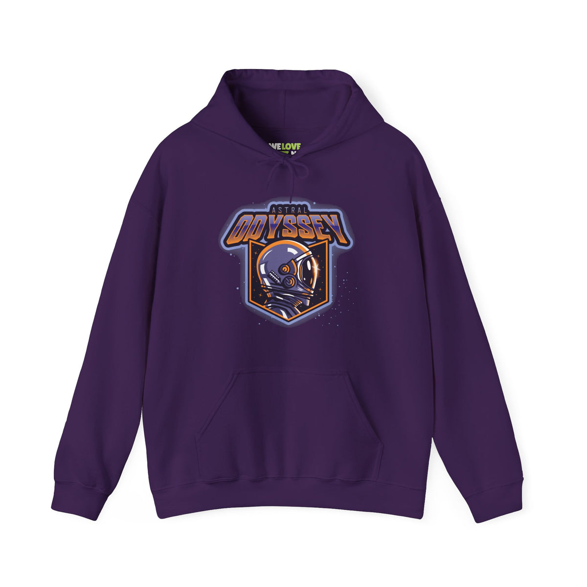 Astral Odyssey Astronaut Sci-Fi Hoodie-welovescifi.net