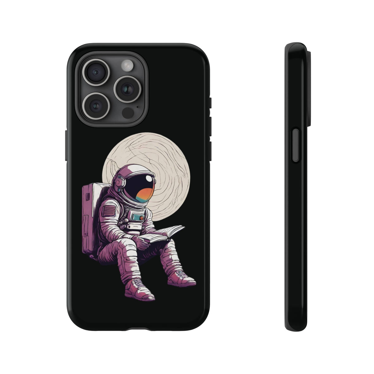 Art Astronaut Tough iPhone Mobile Cases - Read That Book