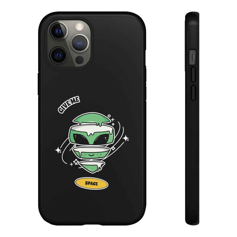 Space Funny UFO Sci-Fi Tough iPhone Mobile Cases-welovescifi