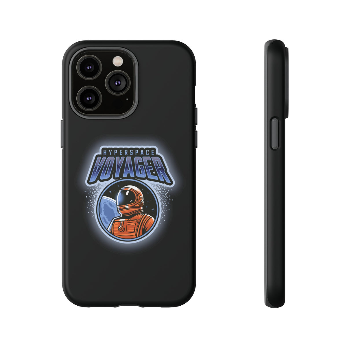 Hyperspace Voyager Astronaut SciFi Tough iPhone Mobile Cases