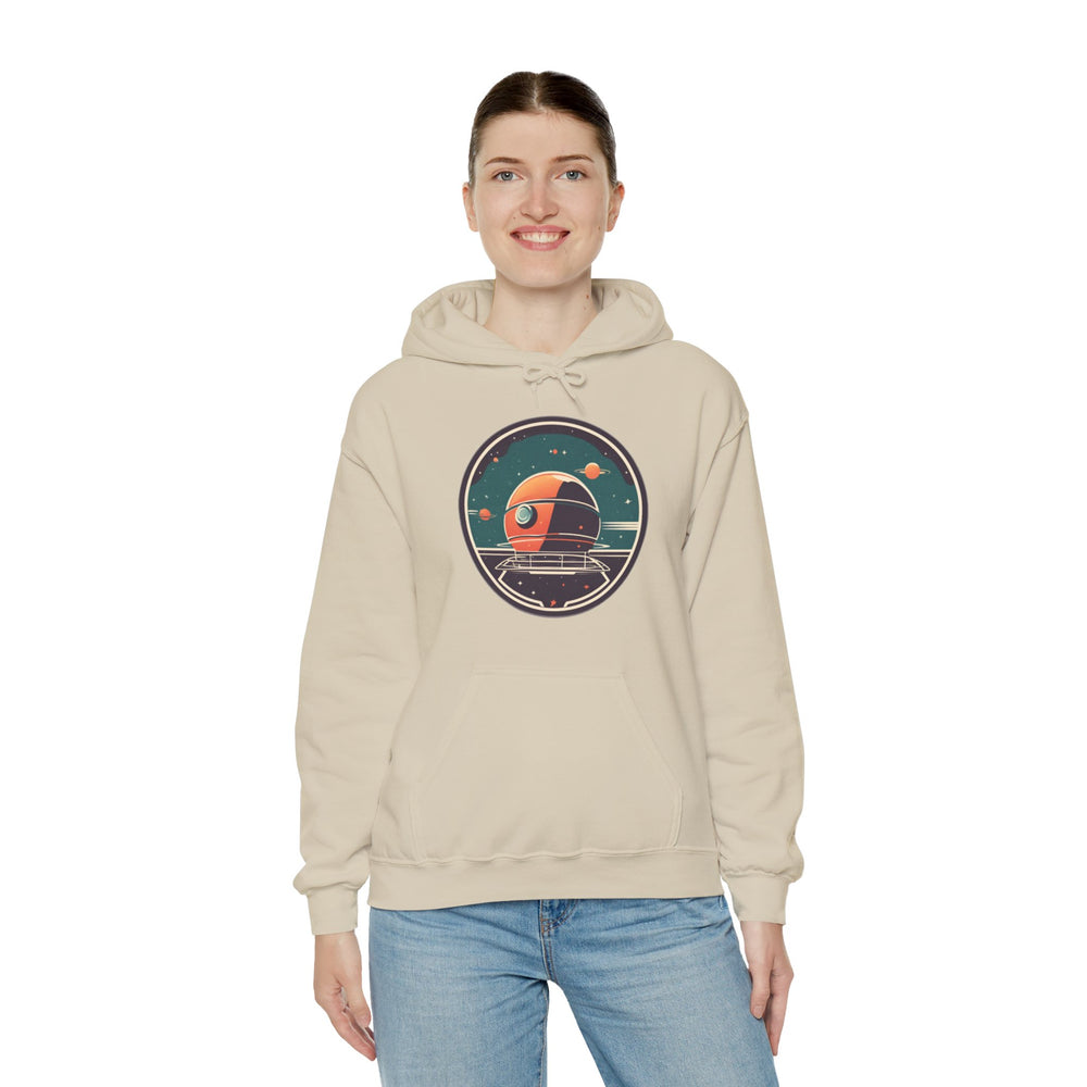 Space Art Hoodie - Station No.101 Sci-Fi Hoodie