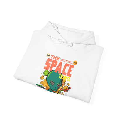 Retro Sci-Fi Hoodie | Space Travel Retro Comic Alien Hoodie