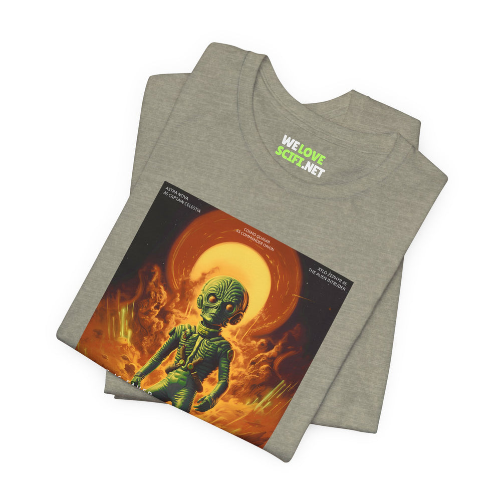 Alien Invasion Retro Sci-Fi T-Shirt-welovescifi.net