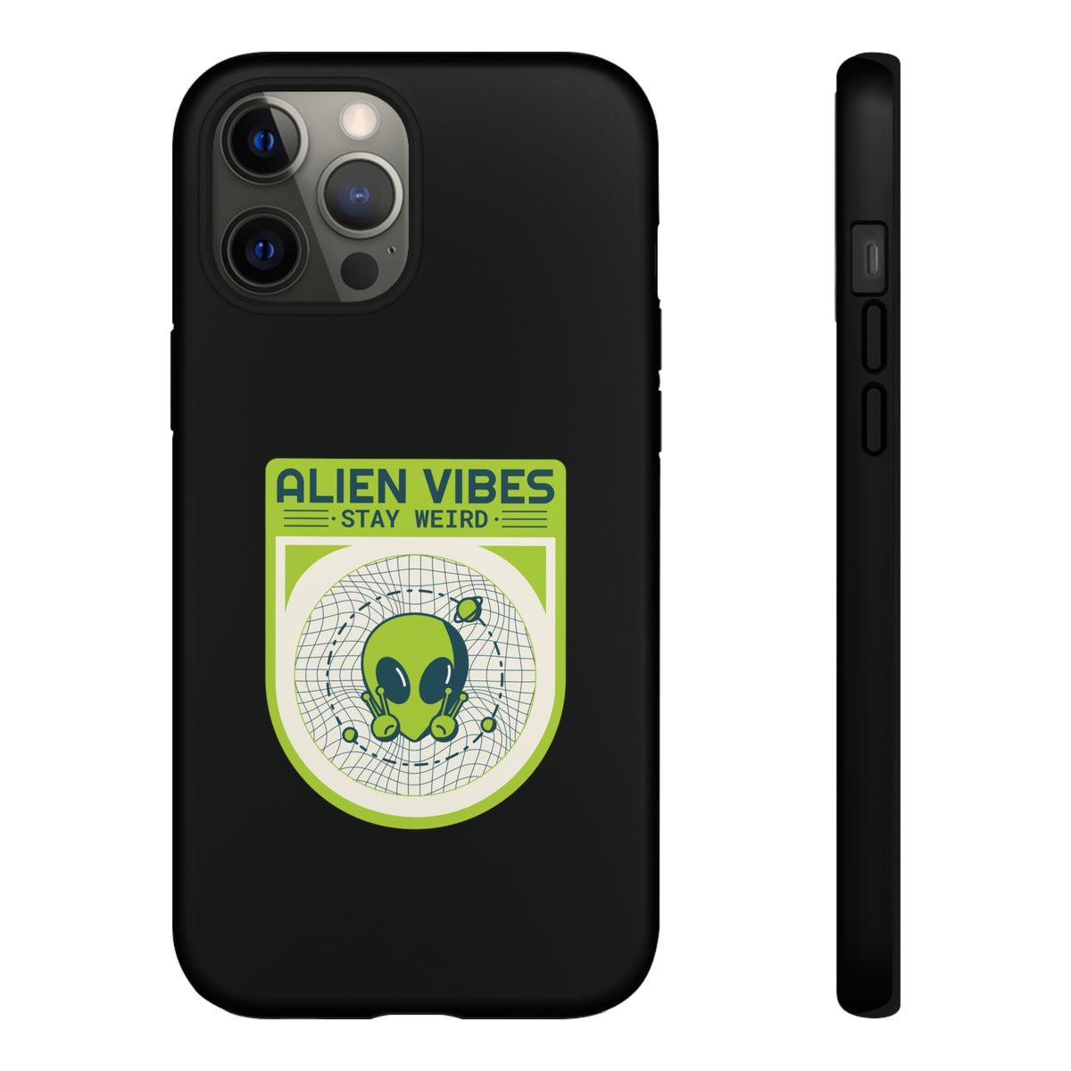 Stay Weird UFO Sci Fi Tough iPhone Mobile Cases WeLoveSciFi