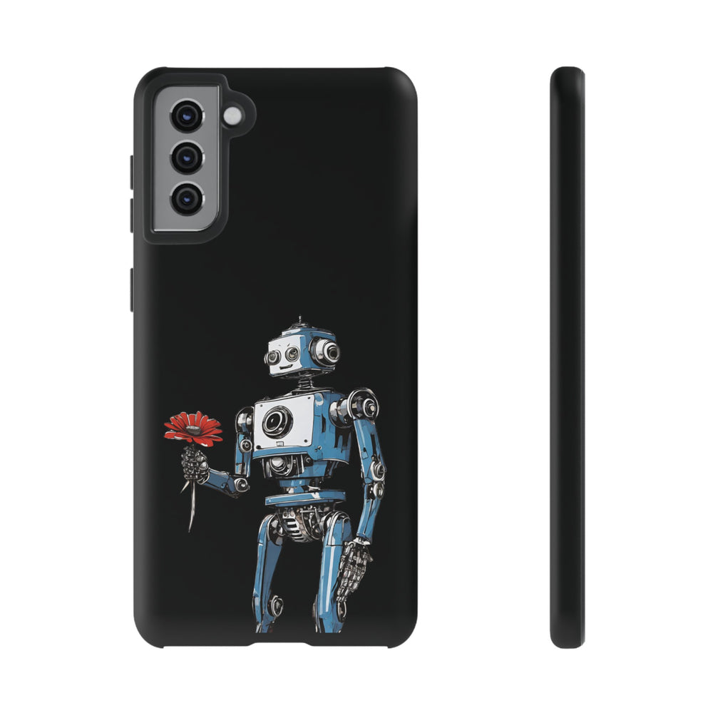 You Never Bring Me Flowers Robot SpaceArt Tough Samsung Galaxy Mobile Cases-welovescifi.net