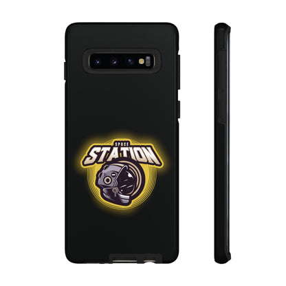 Space Station Astronaut Galaxy Cases