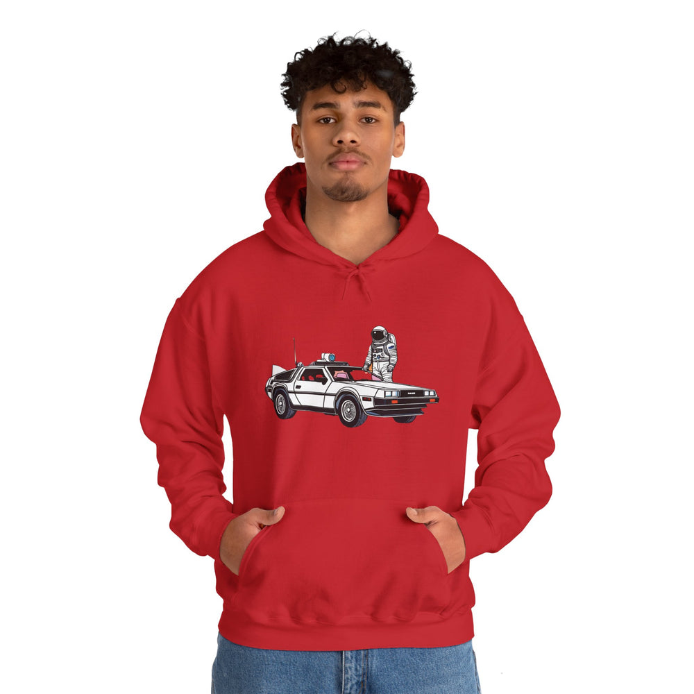 Take a Ride Delorean Astronaut Sci-Fi Hoodie We Love Sci-Fi