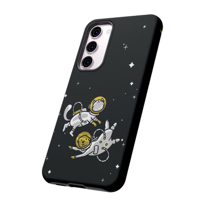 Astronaut Friends Dog Cat Sci-Fi Tough Samsung Galaxy 