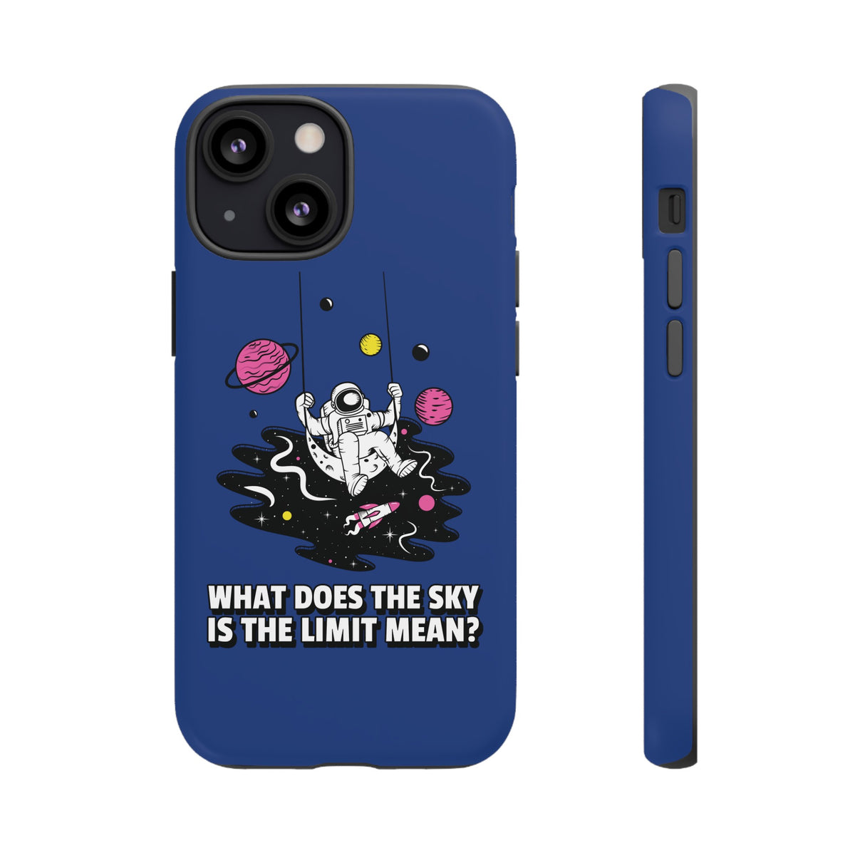 Astronaut iPhone Case Sky Is the Limit Sci-Fi Mobile Cover