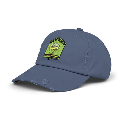 Interdimensional Alien Cap - Unisex Sci-Fi Distressed Hat