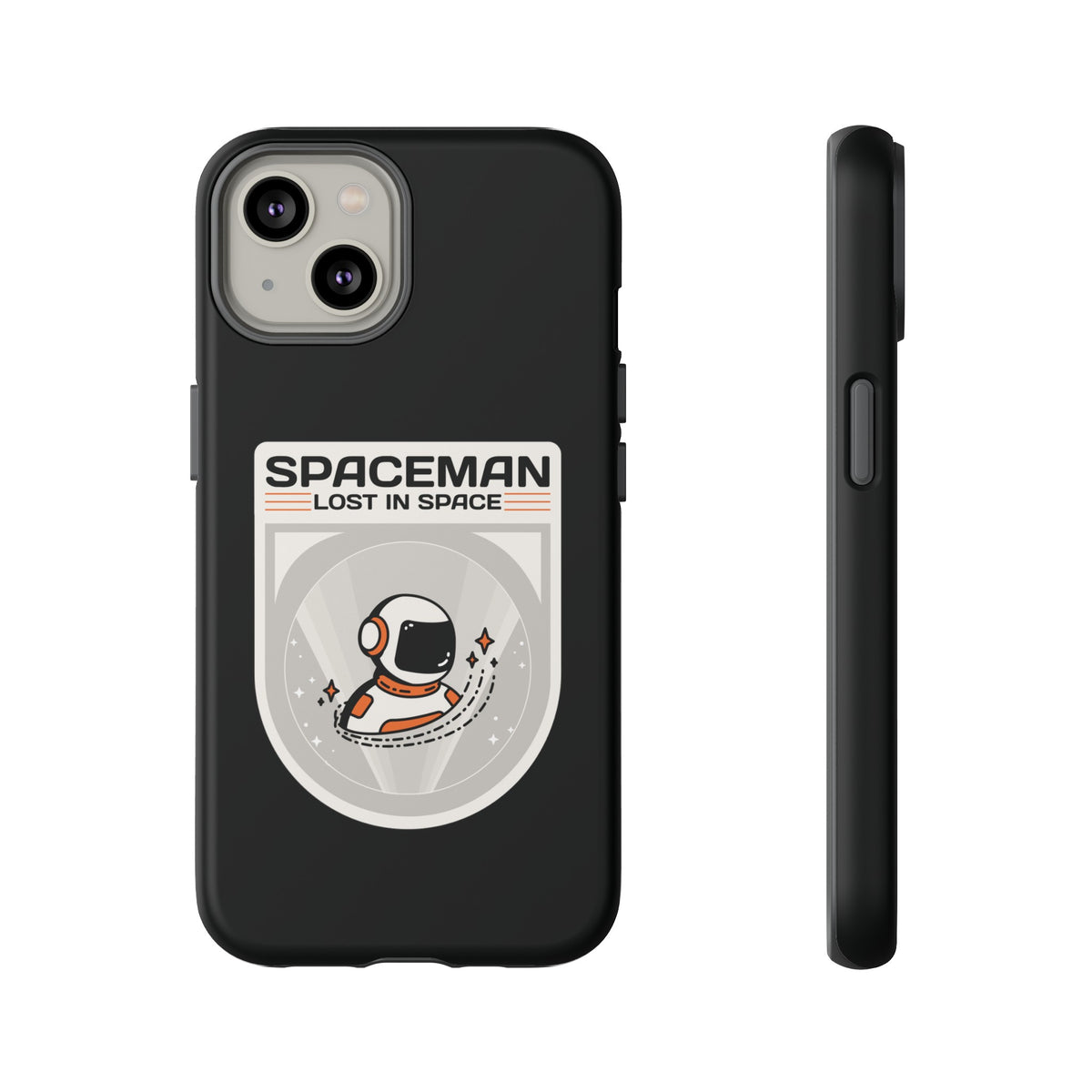 Spaceman iPhone Case Astronaut Sci-Fi Tough Mobile Cover