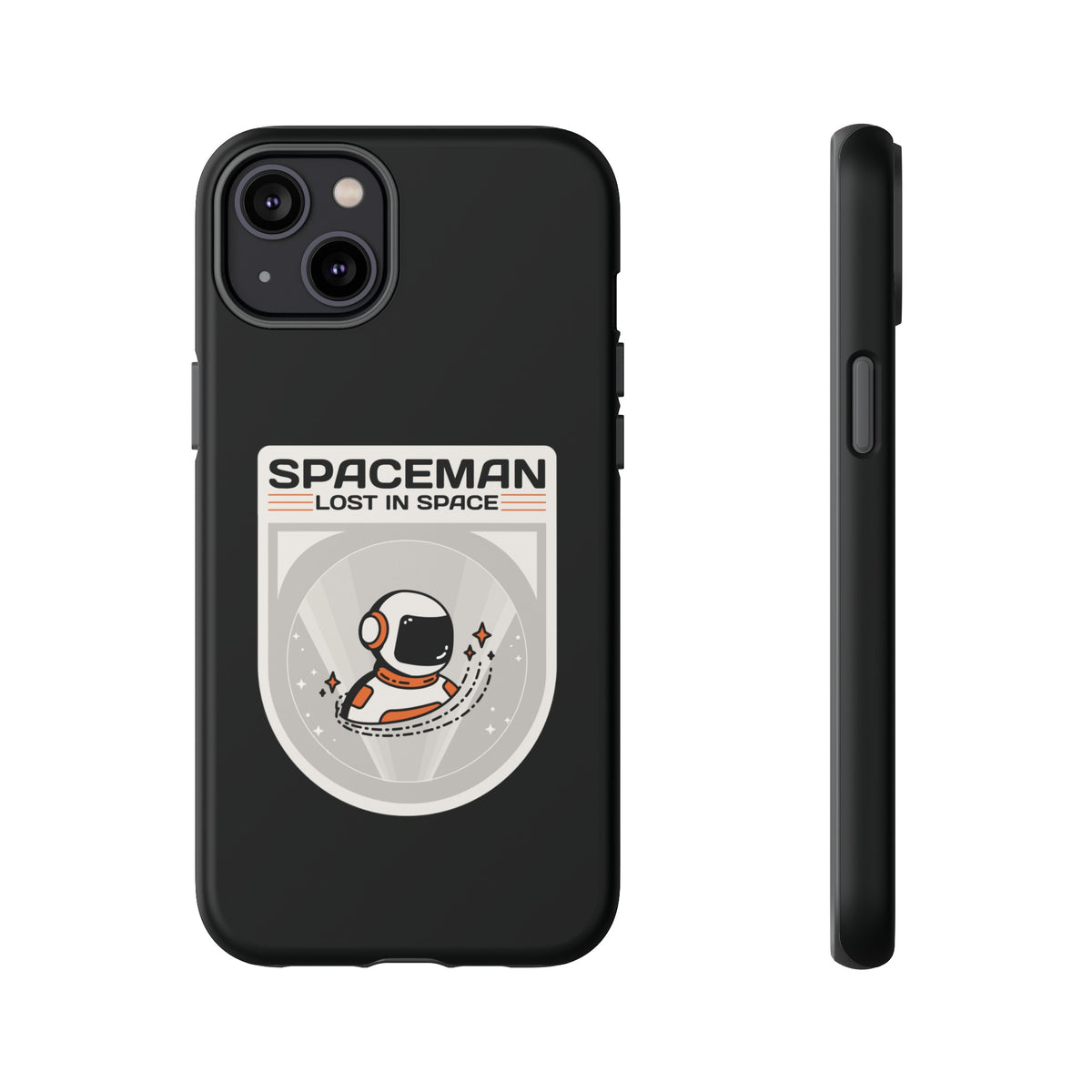 Spaceman iPhone Case Astronaut Sci-Fi Tough Mobile Cover