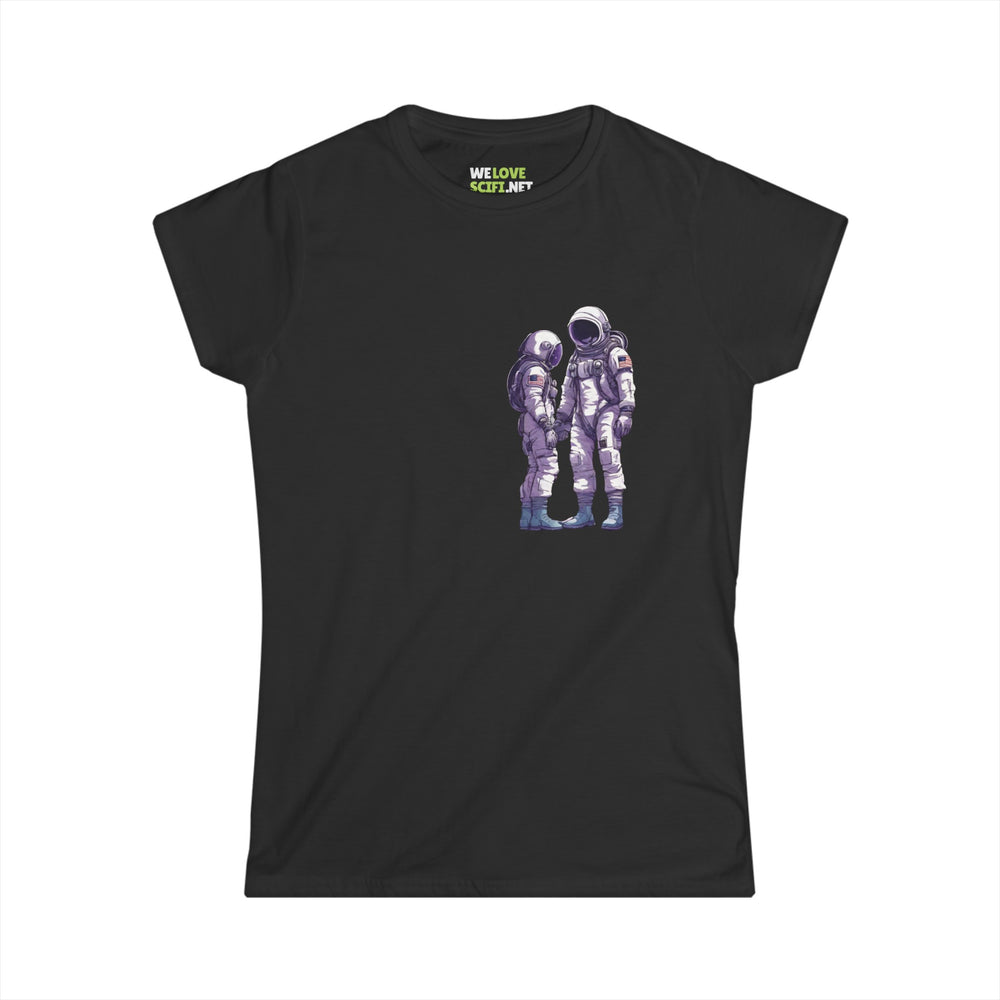 Space Art Tee | Mission Unknown Astronaut Women's Shirt