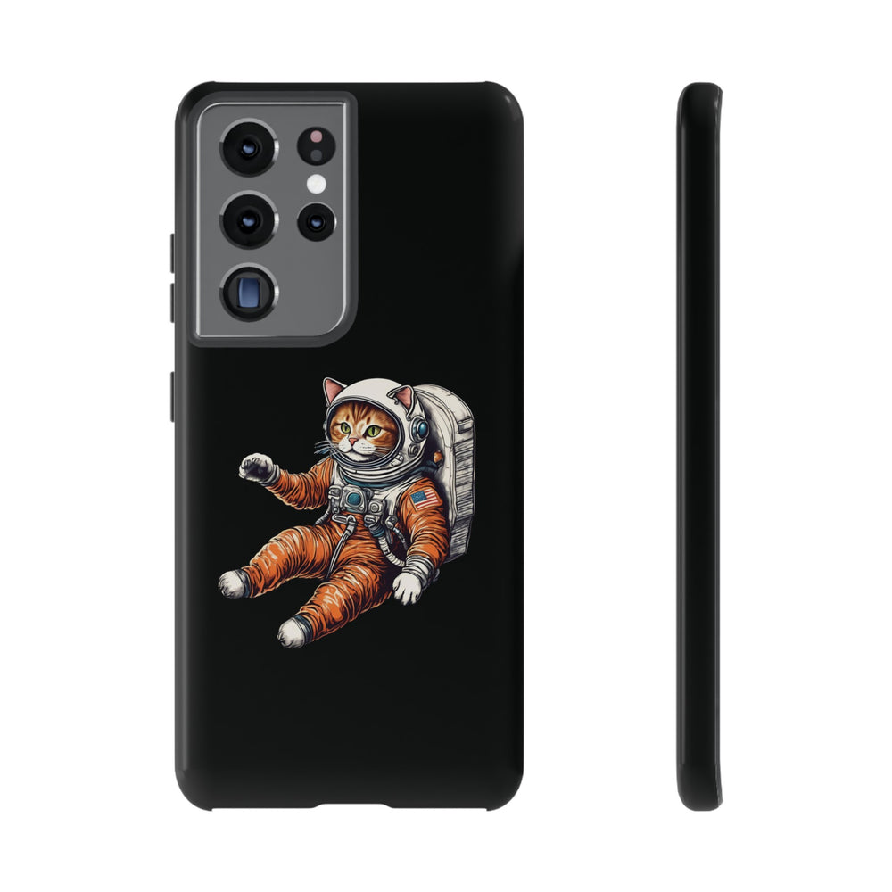 Redhead Spacecat Samsung Galaxy Cases | Mobile Covers