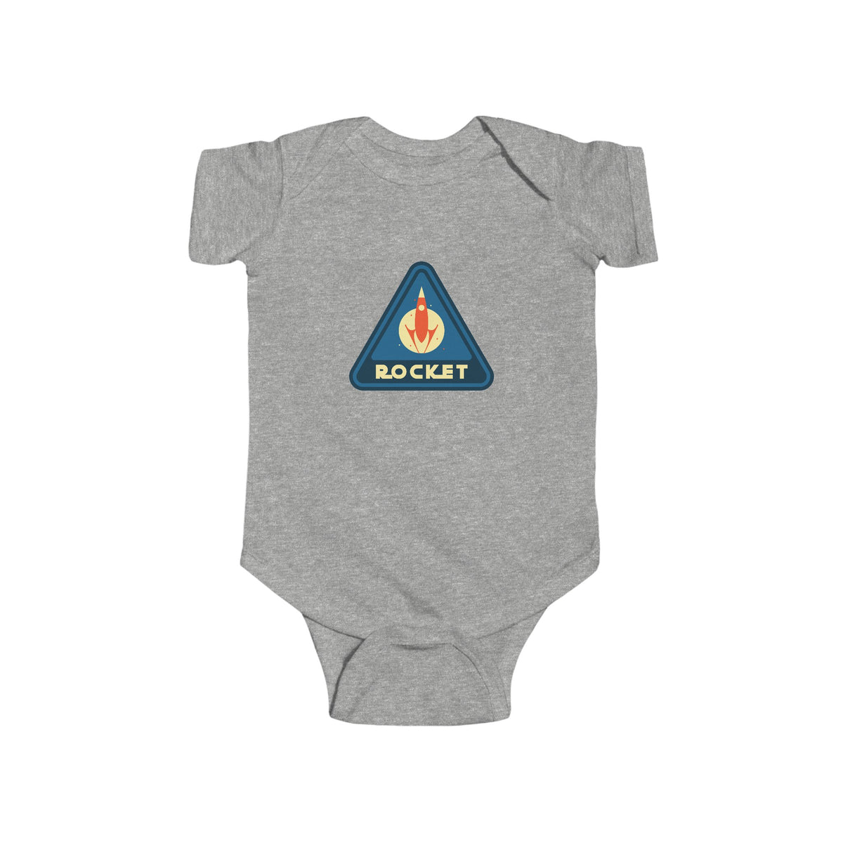 Adorable Rocket Sign Astronaut Bodysuit for Babies