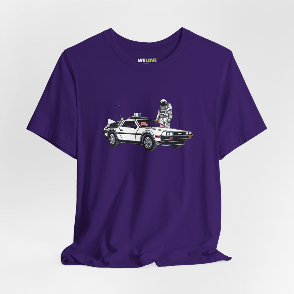 DeLorean Astronaut T-Shirt | Let's Take a Ride Sci-Fi Tee