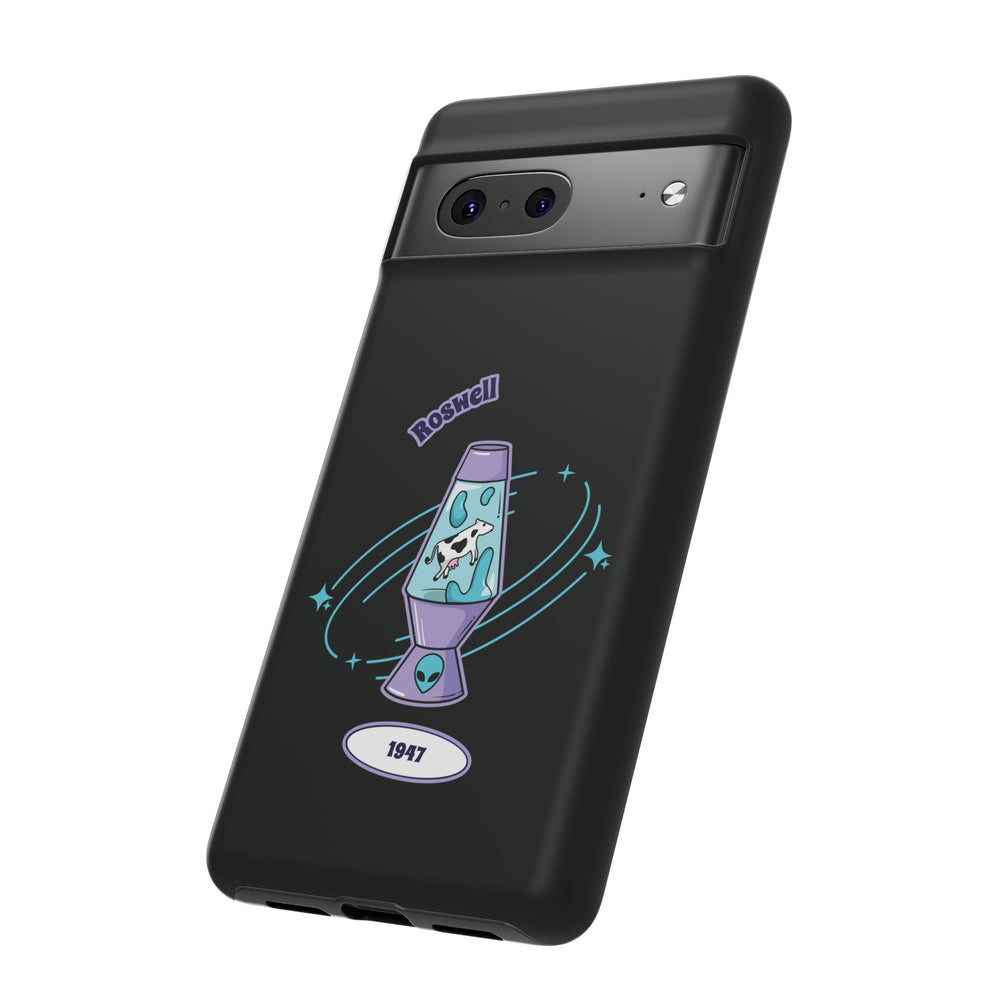 Funny Sci-Fi Google Pixel Mobile Cases | Rosswell Cow